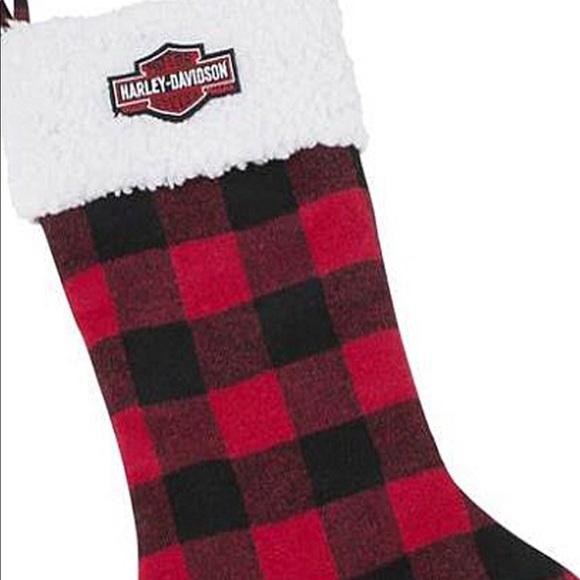 Harley-Davidson  Holiday Stocking w/ Satin Lining - Picture 2 of 2